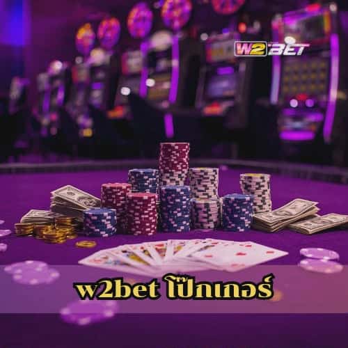 w2bet โป๊กเกอร์